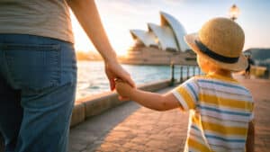 Stroll near Sydney Opera House